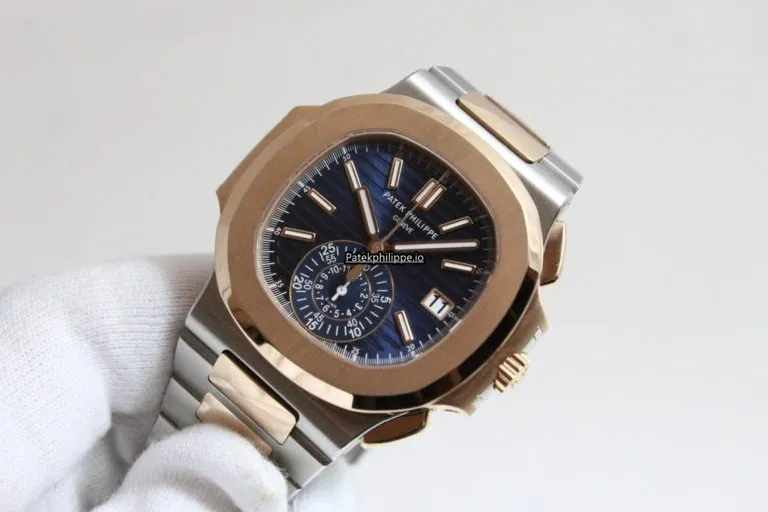 Patek Philippe Nautilus 5980/1ar-001 40.5x38.5MM Gold/steel Case Automatic