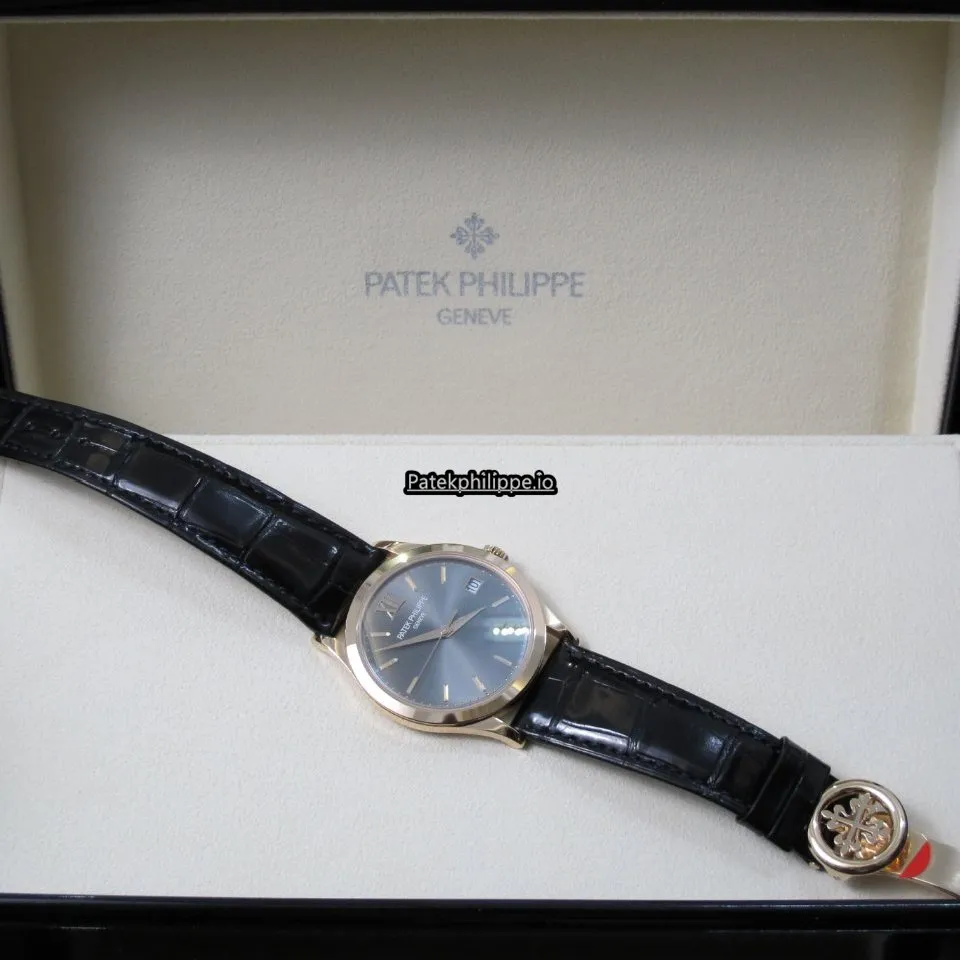 Patek Philippe Calatrava 5296r-016 38MM Rose Gold Case Automatic