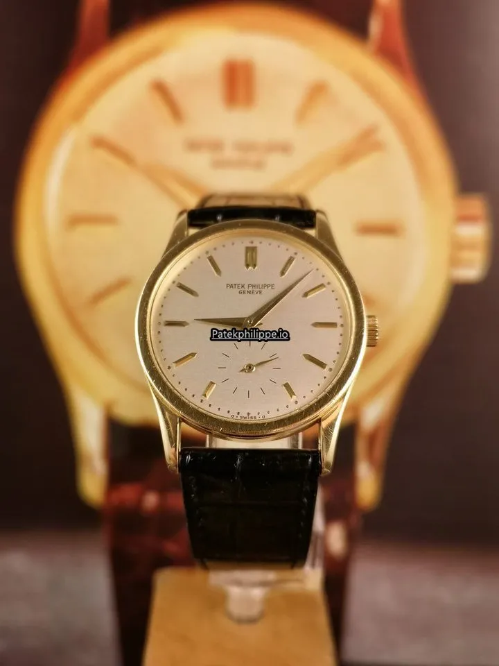 Patek Philippe Calatrava 3796 31MM Yellow Gold Case Manual Winding