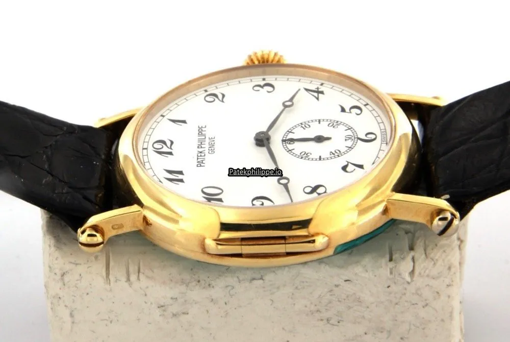 Alternative view of Patek Philippe Calatrava 3960j 33MM Yellow Gold Case Manual Winding