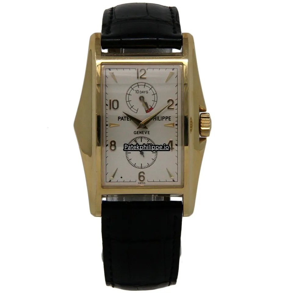 Alternative view of Patek Philippe Gondolo 5100j-001 46MM Yellow Gold Case Manual Winding