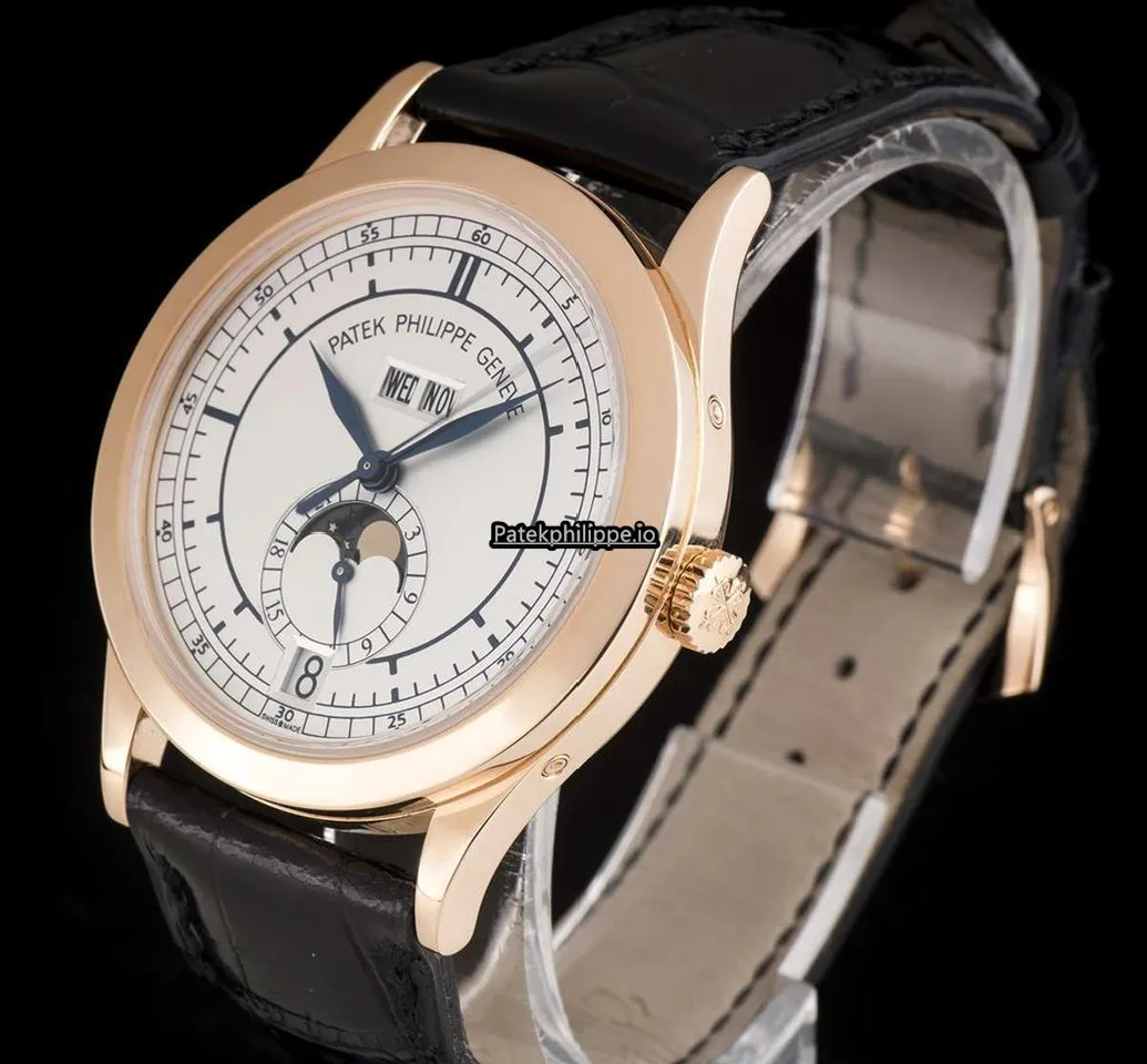 Alternative view of Patek Philippe Annual Calendar 5396r-001 38.5MM Rose Gold Case Automatic