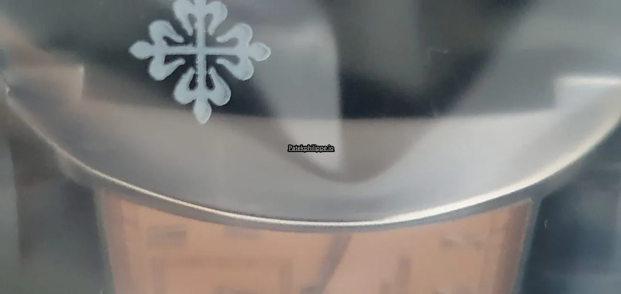 Alternative view of Patek Philippe Pagoda 5500 G 40x26MM White Gold Case