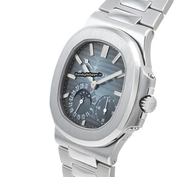 Alternative view of Patek Philippe Nautilus 5712/1a-001 40x43MM Steel Case Automatic