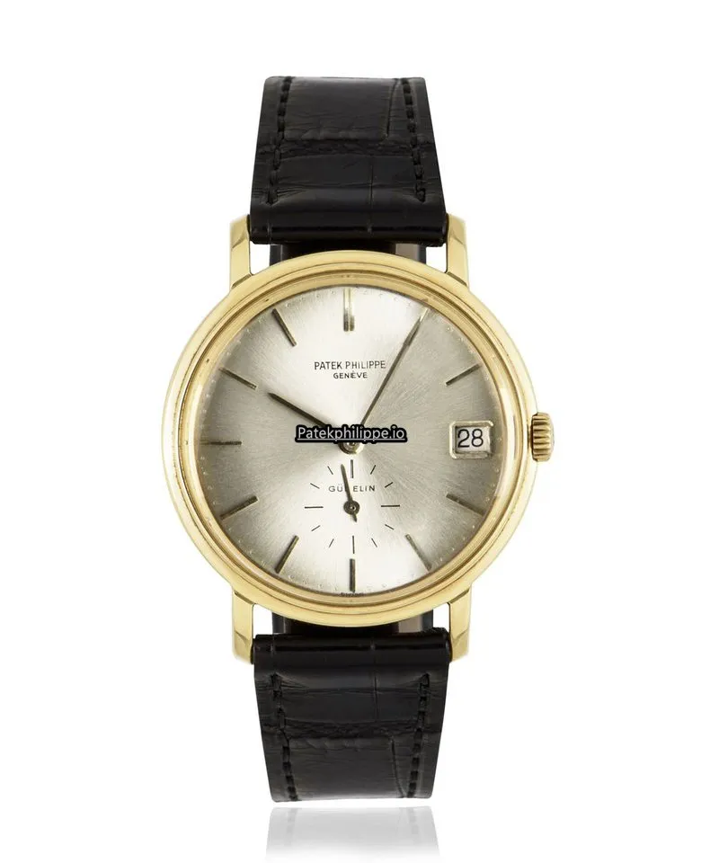 Patek Philippe Calatrava 3445 35MM Yellow Gold Case Automatic