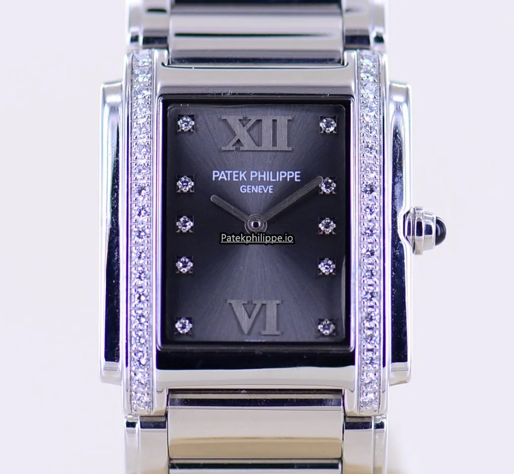 Patek Philippe Twenty-4 4910 25x30MM Steel Case Quartz