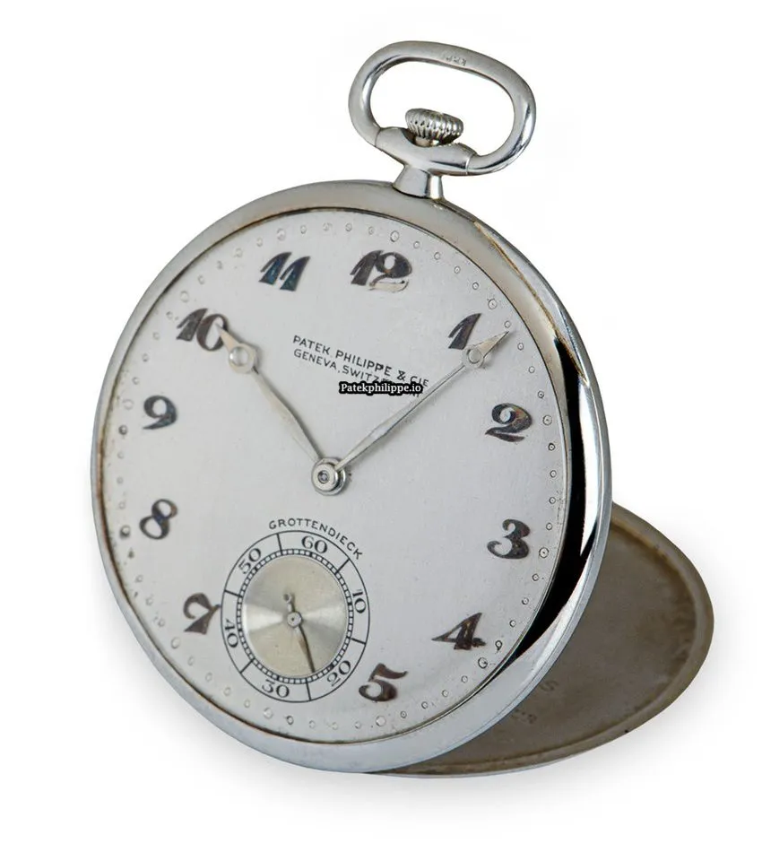 Alternative view of Patek Philippe Vintage 43MM White Gold Case Manual Winding