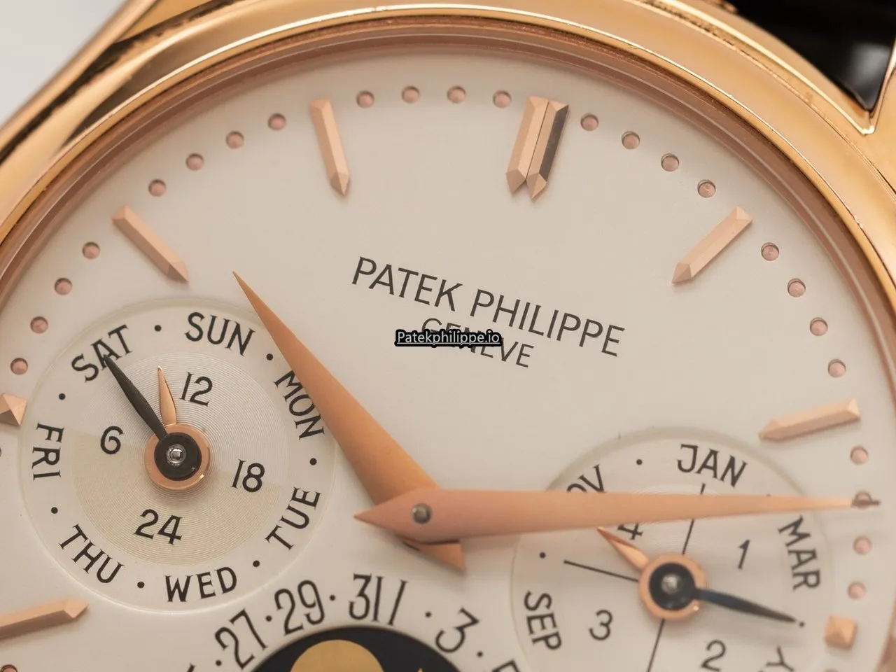 Patek Philippe Perpetual Calendar 3940 36MM Red Gold Case Automatic