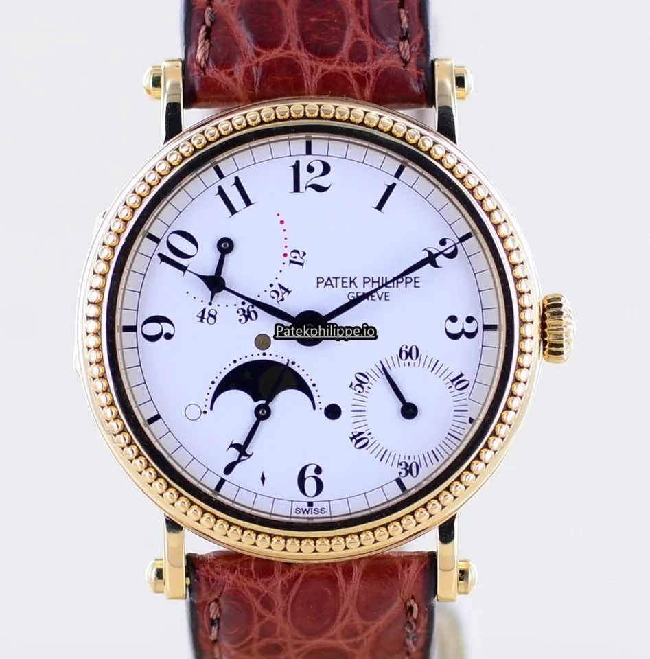 Patek Philippe Complications 5015 35MM Yellow Gold Case Automatic