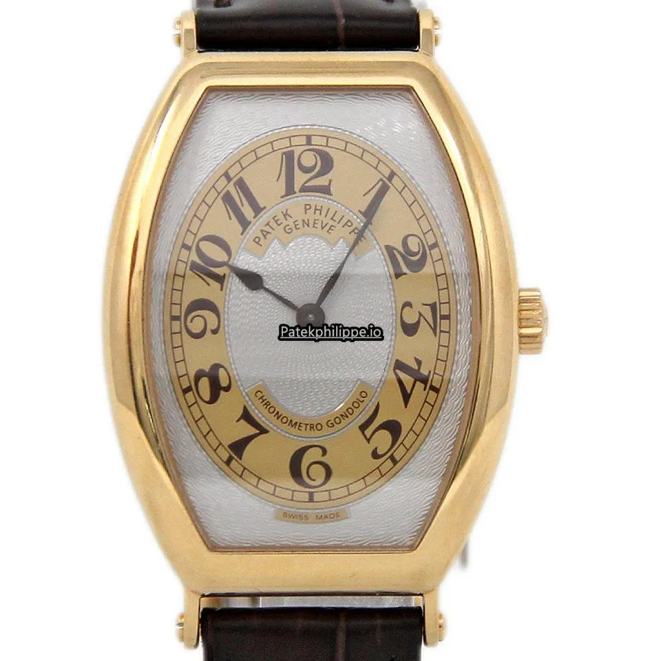 Patek Philippe Gondolo 5098r-001 32x42MM Rose Gold Case Manual Winding