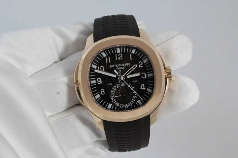 Patek Philippe Aquanaut 5164r-001 40.8MM Rose Gold Case Automatic
