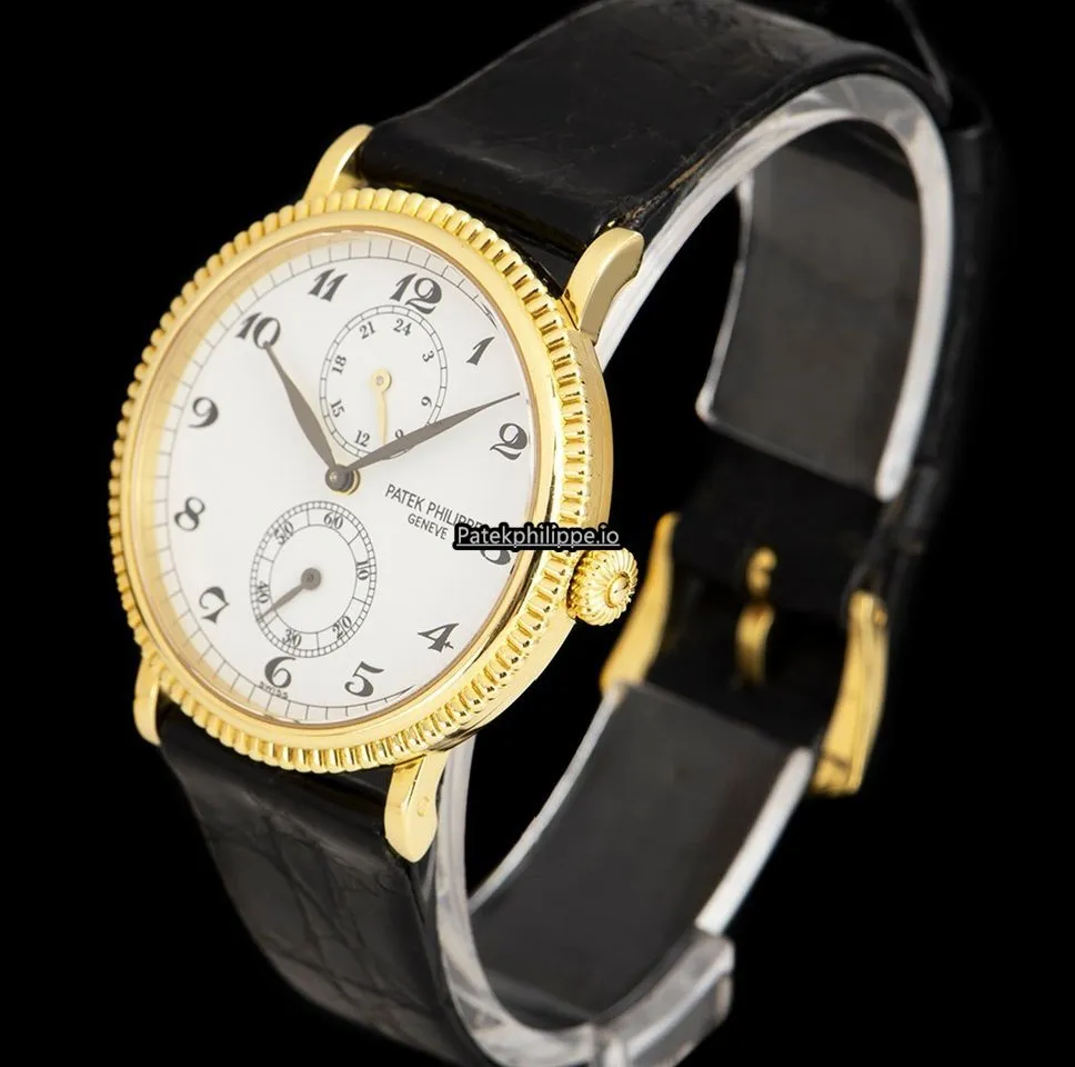 Alternative view of Patek Philippe Travel Time Travel Time 5034j-001 34MM Yellow Gold Case Manual Winding