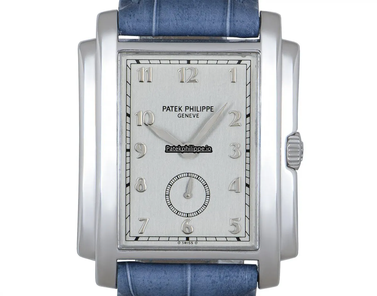 Alternative view of Patek Philippe Gondolo 5024g 30x38MM White Gold Case Manual Winding