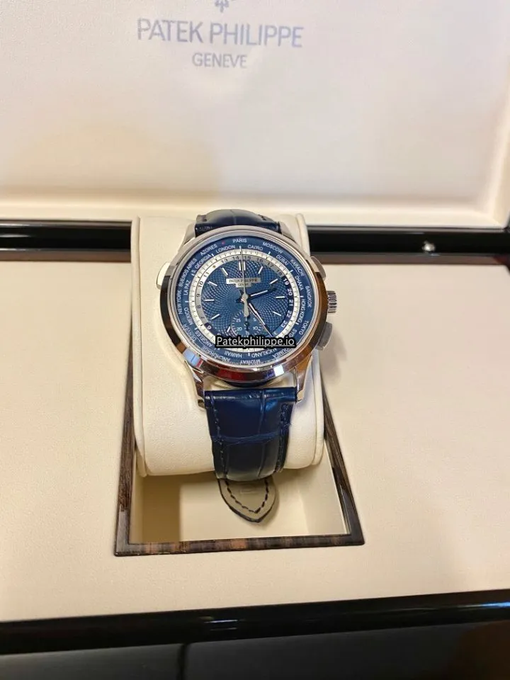 Patek Philippe Complications Chronograph 5930g-010 39.5MM White Gold Case Automatic Movement