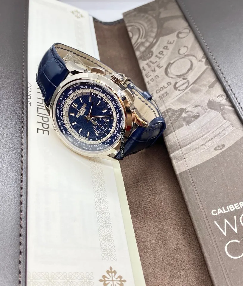 Alternative view of Patek Philippe Complications Chronograph 5930g-010 39.5MM White Gold Case Automatic Movement