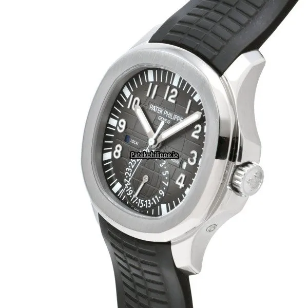 Alternative view of Patek Philippe Aquanaut 5164a-001 40.8MM Steel Case Automatic