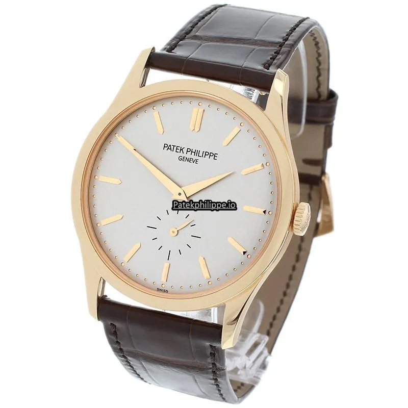 Patek Philippe Calatrava 5196r-001 37MM Rose Gold Case