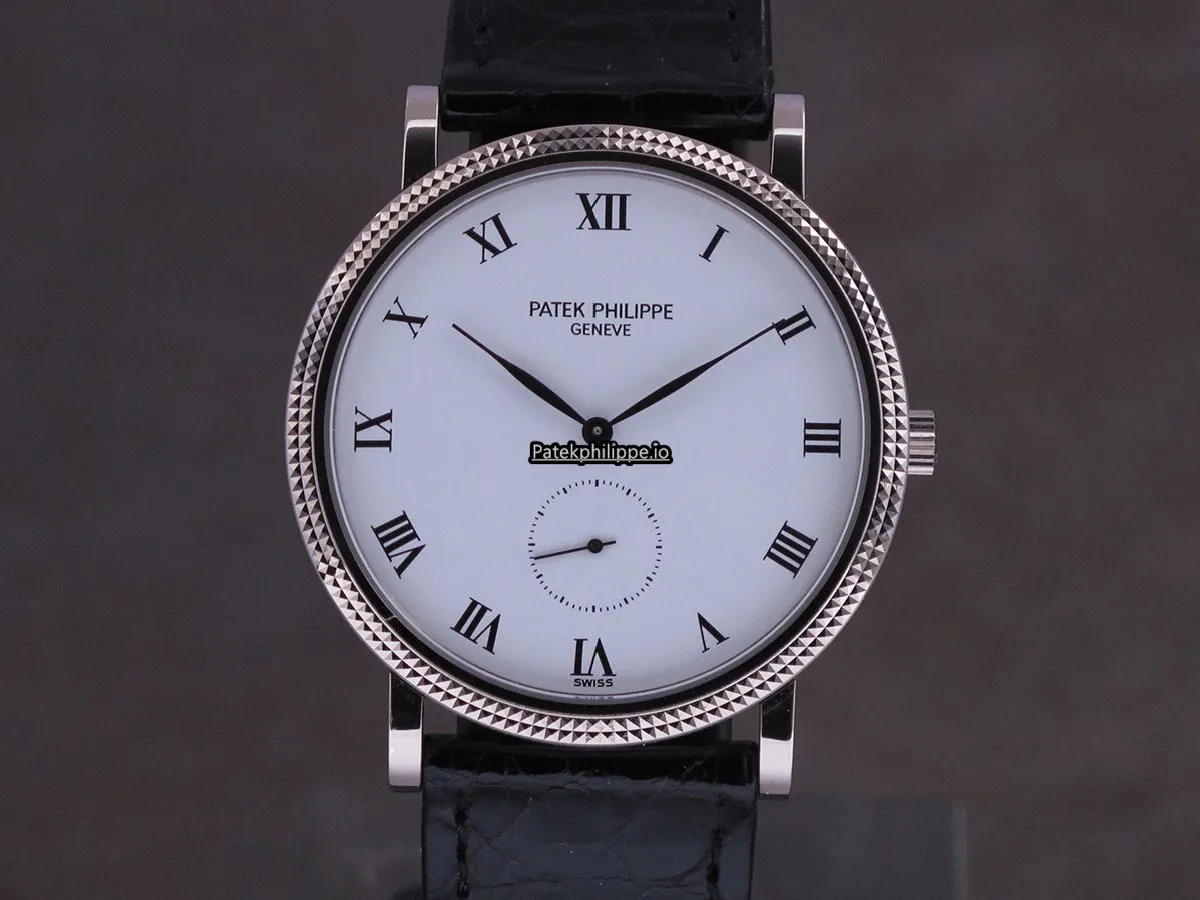 Patek Philippe Calatrava 3919g 33MM White Gold Case Manual Winding