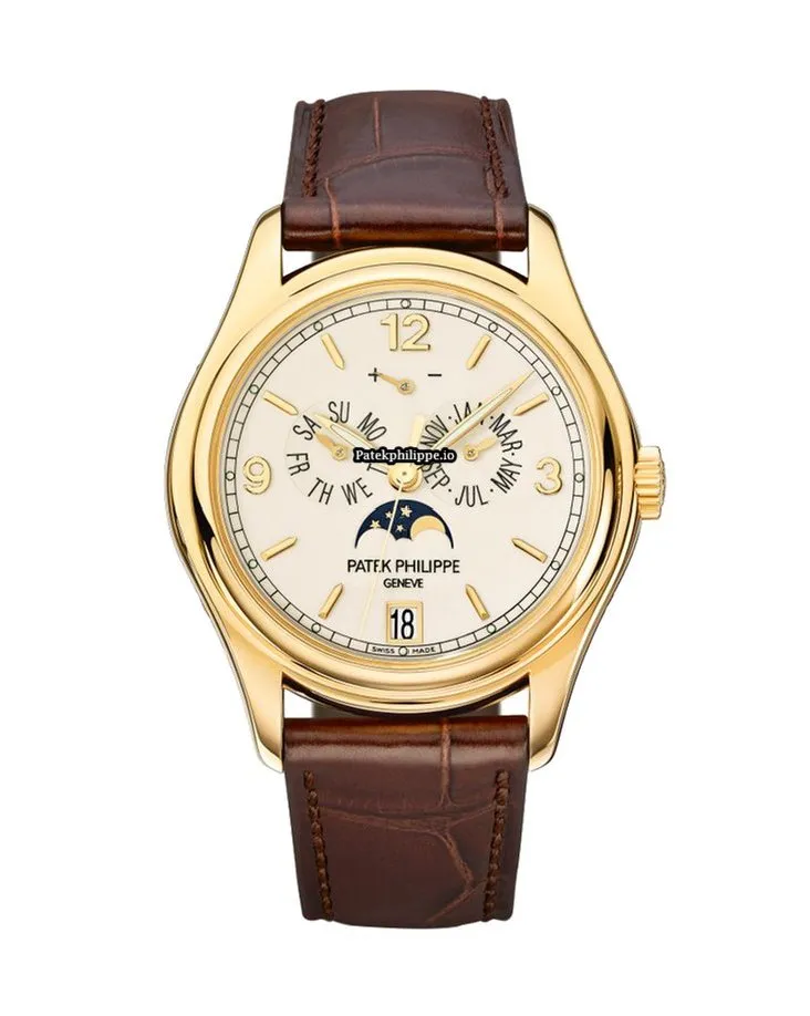 Alternative view of Patek Philippe Annual Calendar 5146j-001 39MM Yellow Gold Case Automatic