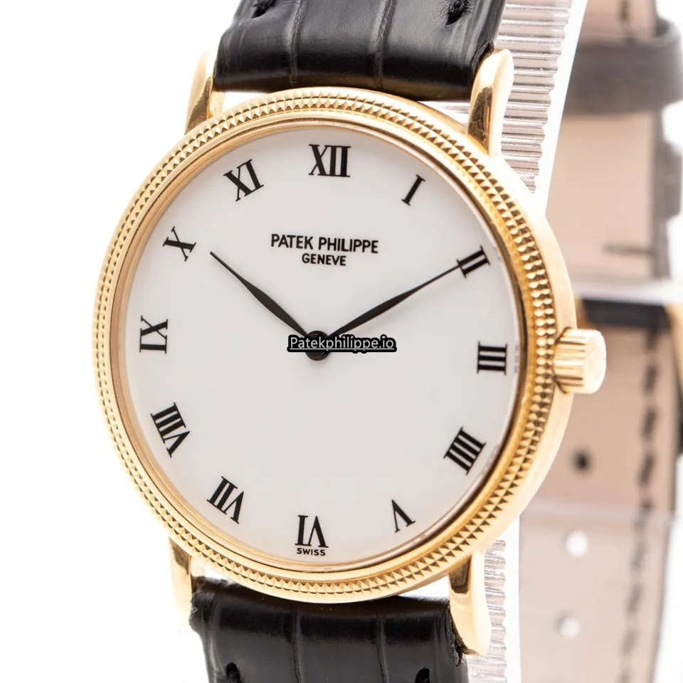 Patek Philippe Calatrava 3992 33MM Yellow Gold Case Automatic