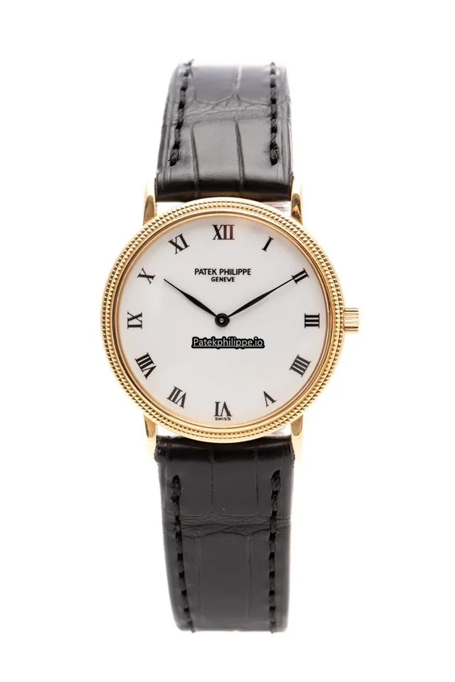 Alternative view of Patek Philippe Calatrava 3992 33MM Yellow Gold Case Automatic