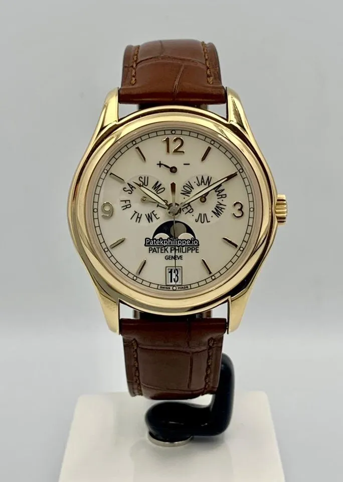 Alternative view of Patek Philippe Annual Calendar 5146j-001 39MM Yellow Gold Case Automatic