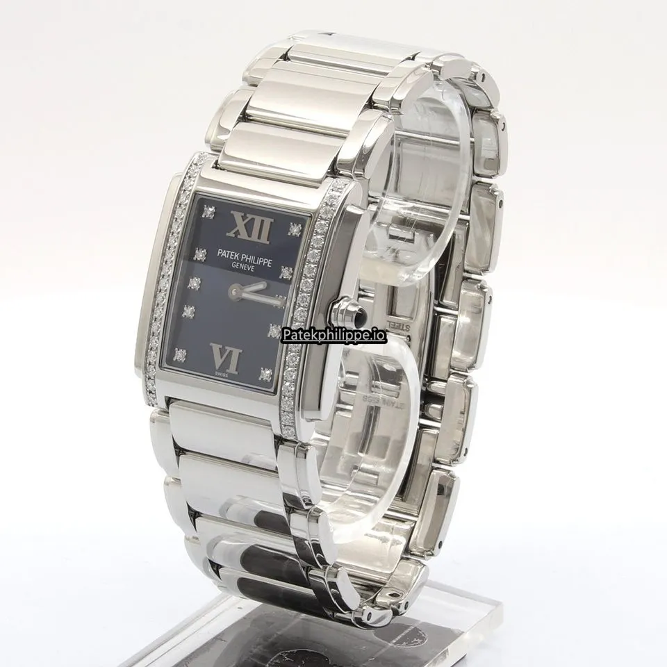 Patek Philippe Twenty-4 4910/10a-012 25x30MM Steel Case Quartz