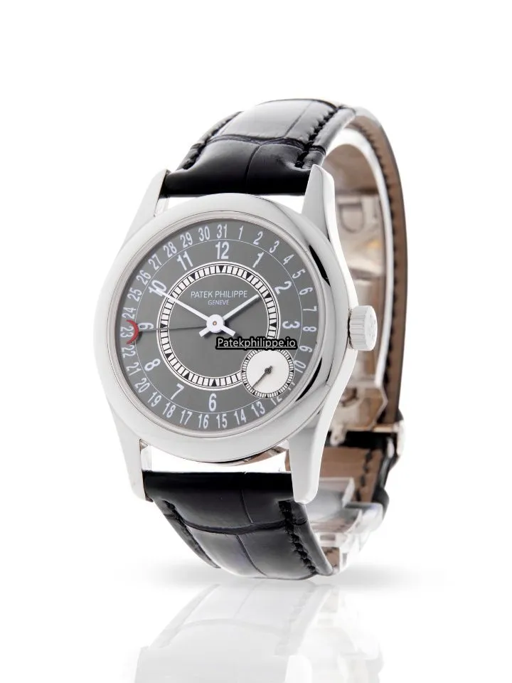 Patek Philippe Calatrava 6000g-010 37MM White Gold Case Automatic