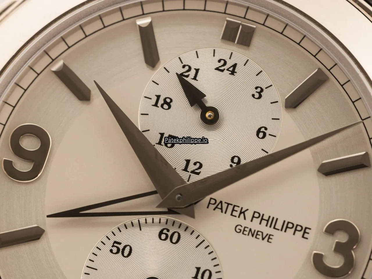 Alternative view of Patek Philippe Travel Time 5134g-011 38MM White Gold Case Manual Winding