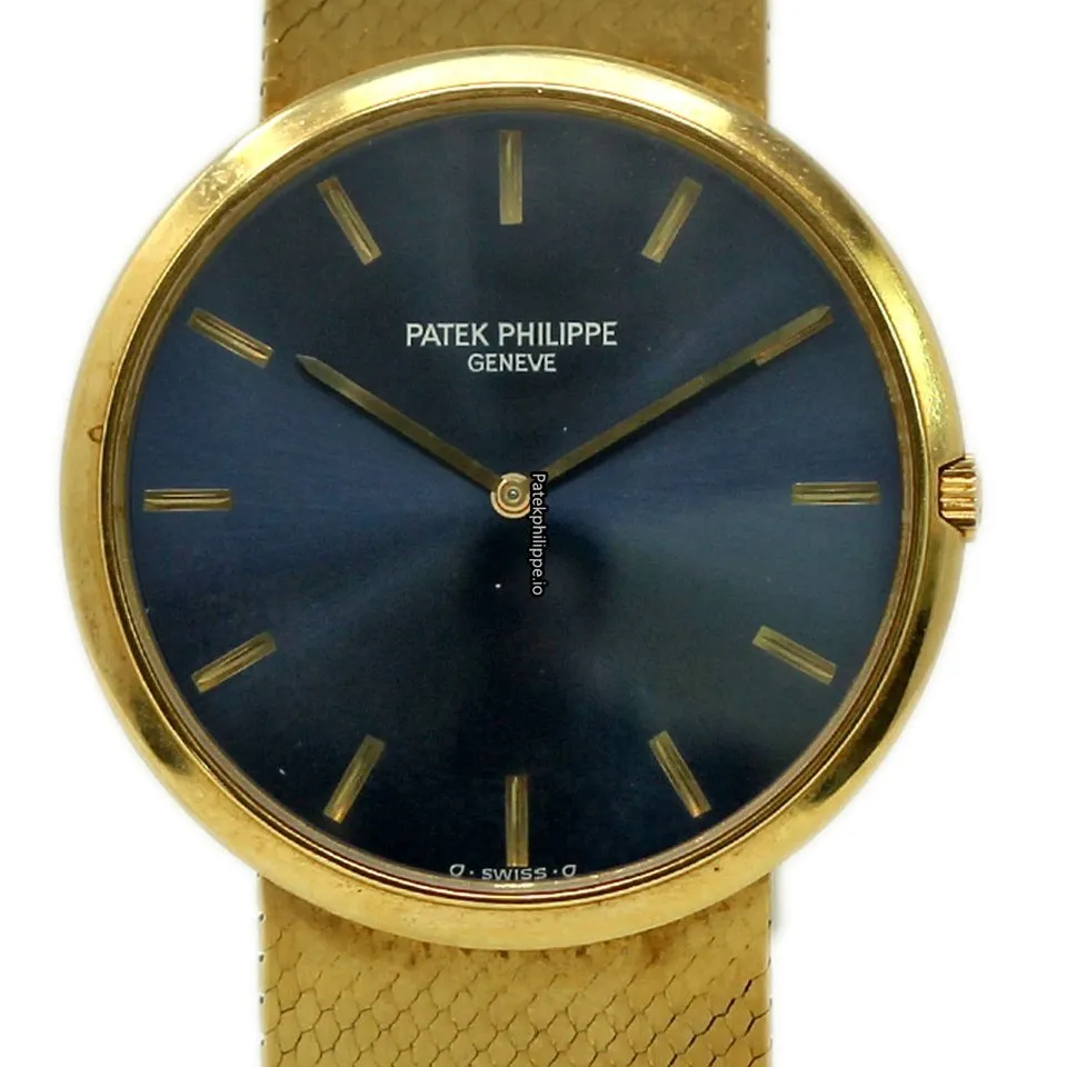 Patek Philippe Calatrava 3588 35MM Yellow Gold Case Automatic