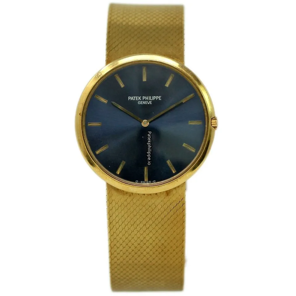 Alternative view of Patek Philippe Calatrava 3588 35MM Yellow Gold Case Automatic