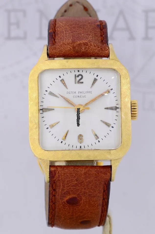Alternative view of Patek Philippe Vintage 2514 30MM Yellow Gold Case Manual Winding