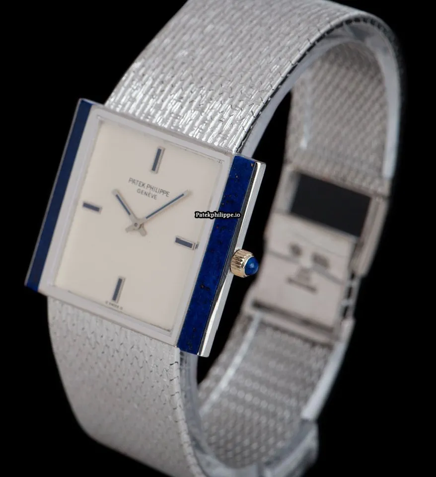 Alternative view of Patek Philippe Gondolo Gondolo 3578-001 30MM White Gold Case Manual Winding