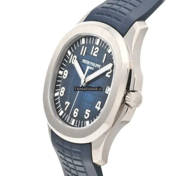 Alternative view of Patek Philippe Aquanaut 5168g-001 42.2MM White Gold Case Automatic