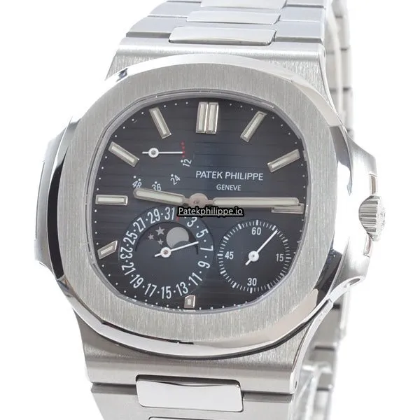 Alternative view of Patek Philippe Nautilus 5712/1a-001 40x38MM Steel Case Automatic