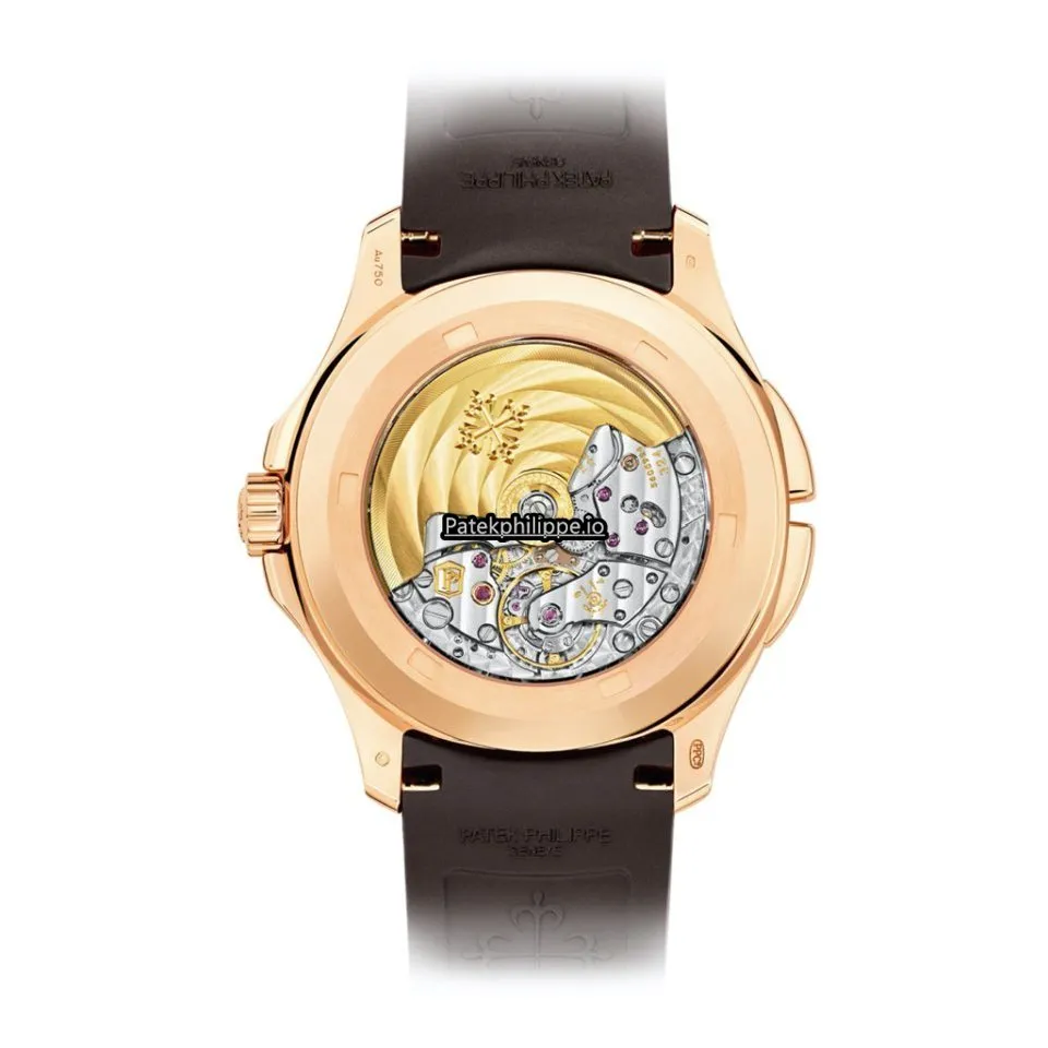 Alternative view of Patek Philippe Aquanaut 5164r-001 40.8MM Rose Gold Case Automatic
