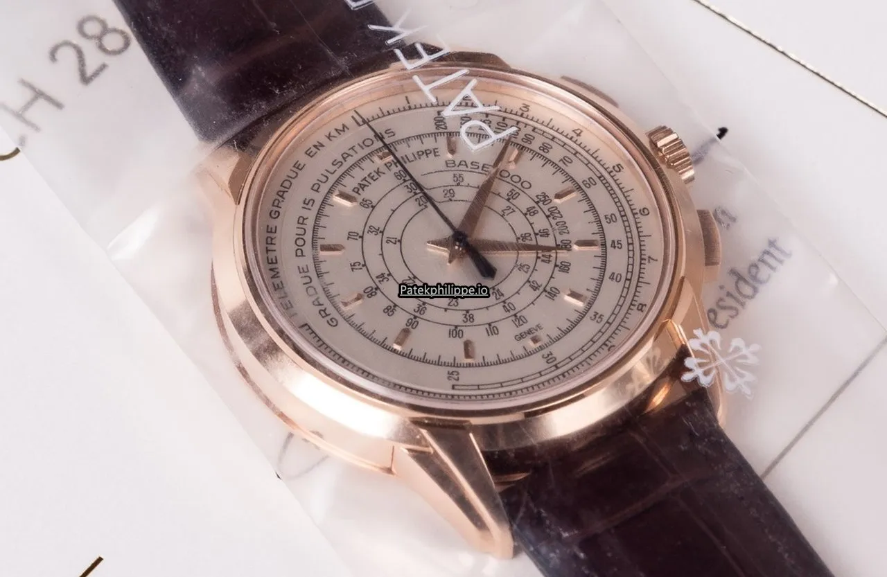 Patek Philippe Chronograph 5975r-001 40MM Rose Gold Case Automatic