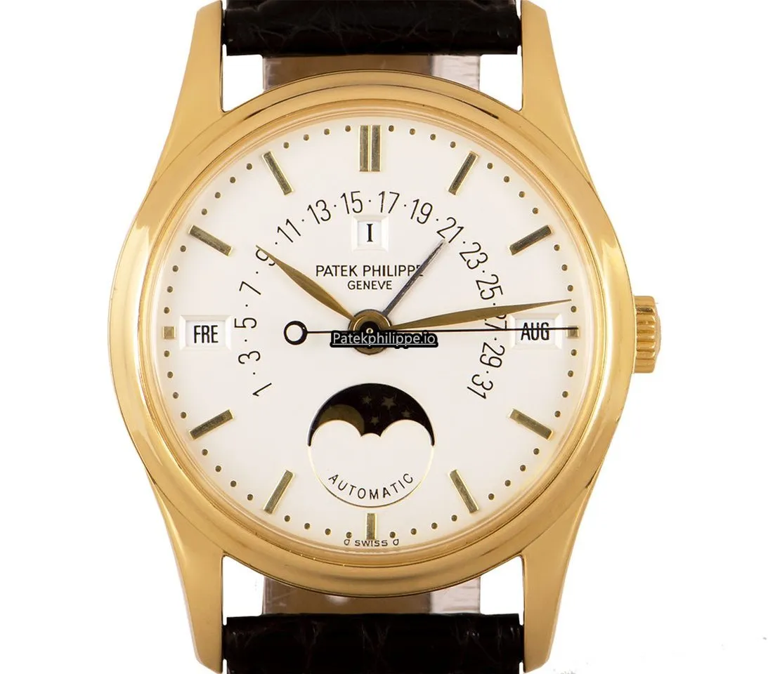 Patek Philippe Perpetual Calendar 5050 36MM Yellow Gold Case Automatic