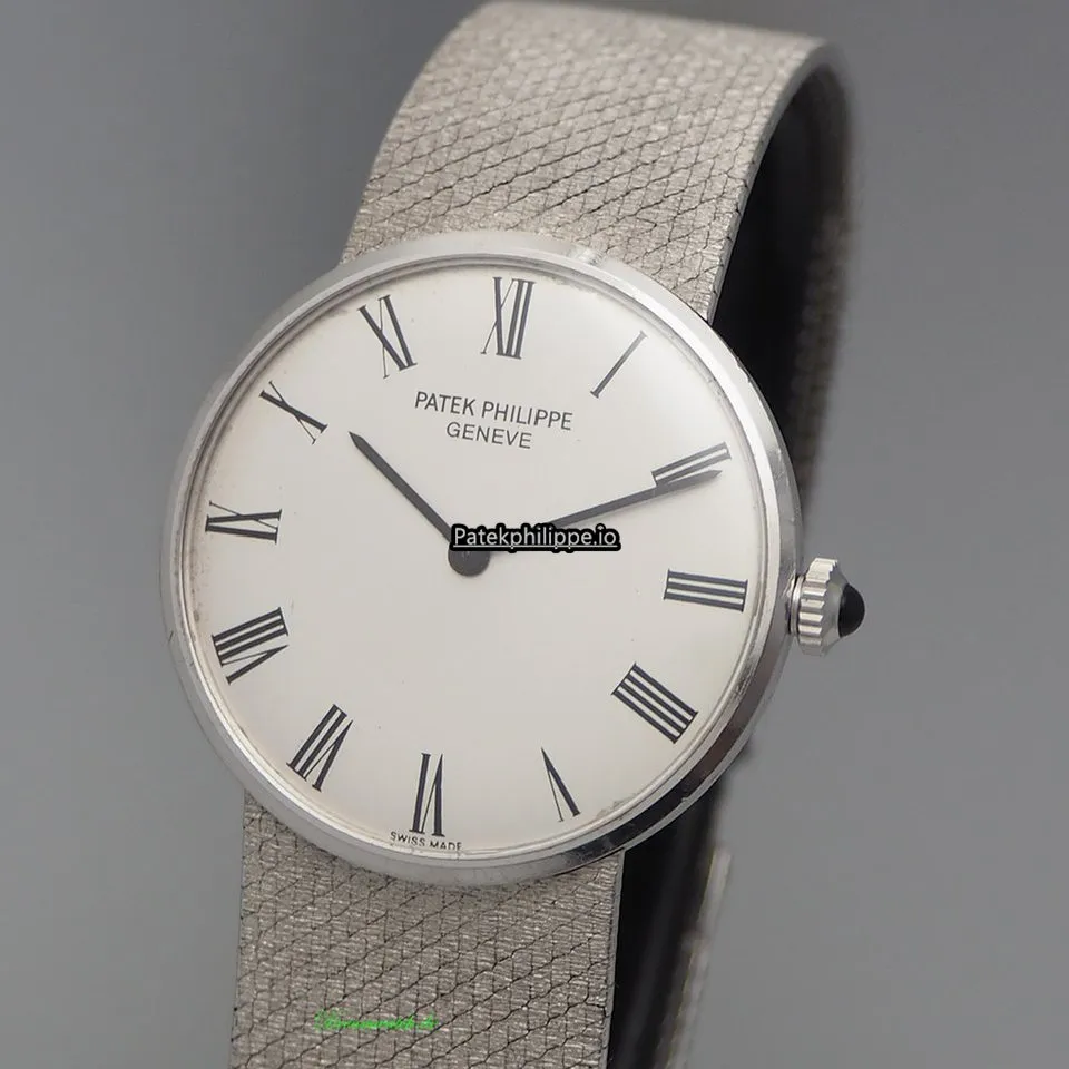 Patek Philippe Jan-21 30MM White Gold Case Manual Winding