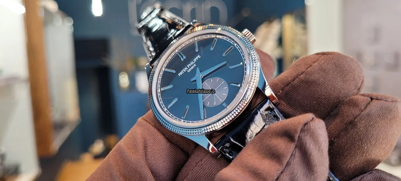 Patek Philippe Calatrava 6119g-001 White Gold Case Manual Winding