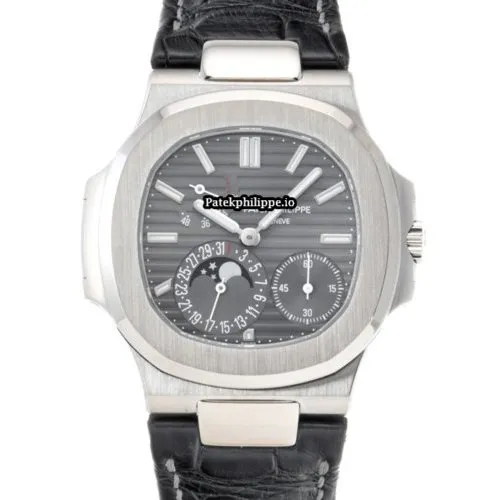 Patek Philippe Nautilus 5712g-001 40x43MM White Gold Case Automatic
