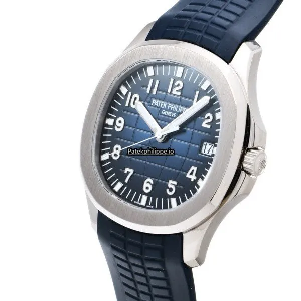 Alternative view of Patek Philippe Aquanaut 5168g-001 42.2MM White Gold Case Automatic