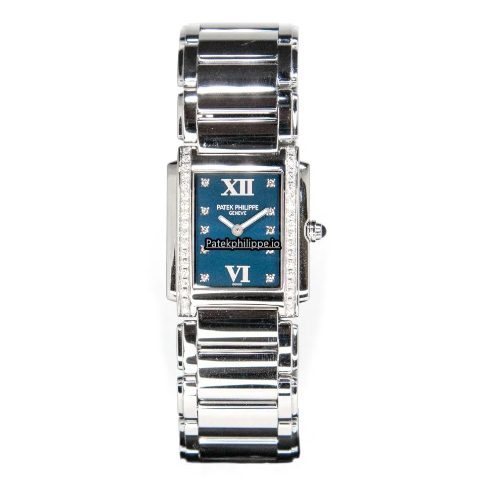 Patek Philippe Twenty-4 4910/10a-012 25x30MM Steel Case Quartz