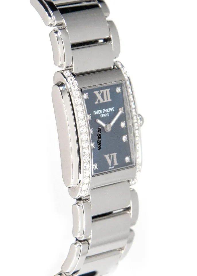 Alternative view of Patek Philippe Twenty-4 4910/10a-012 25x30MM Steel Case Quartz
