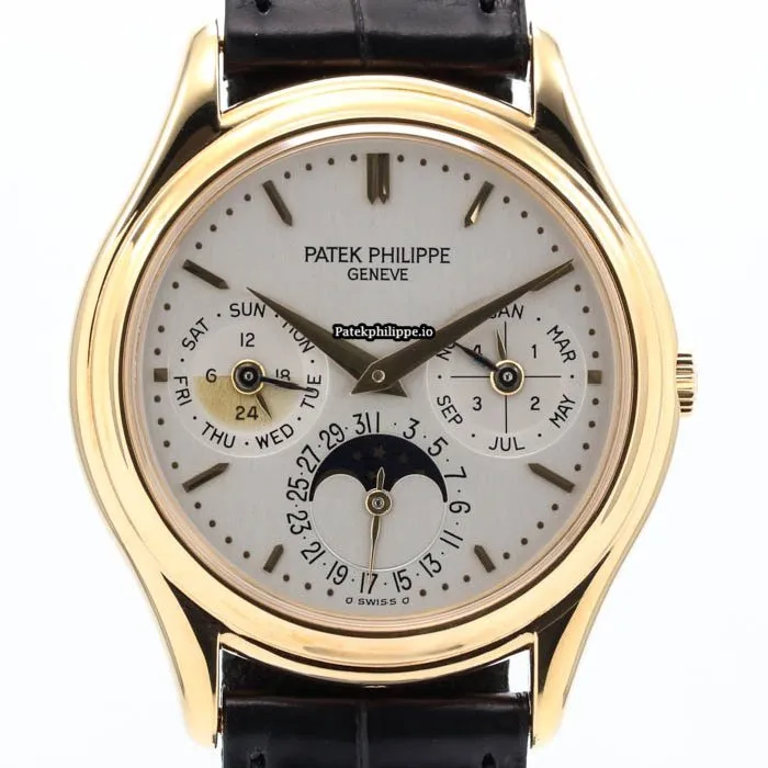 Alternative view of Patek Philippe Perpetual Calendar 3940j-014 36MM Yellow Gold Case Automatic