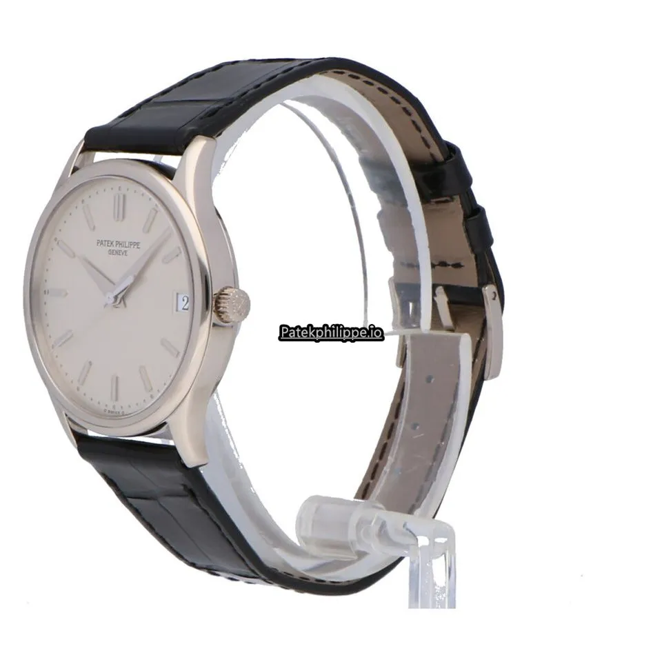 Alternative view of Patek Philippe Calatrava 3998 34MM White Gold Case Automatic