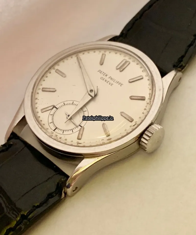 Alternative view of Patek Philippe Calatrava 96 Platinum Case Manual Winding