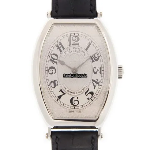 Patek Philippe Gondolo 5098p Platinum Case Manual Winding