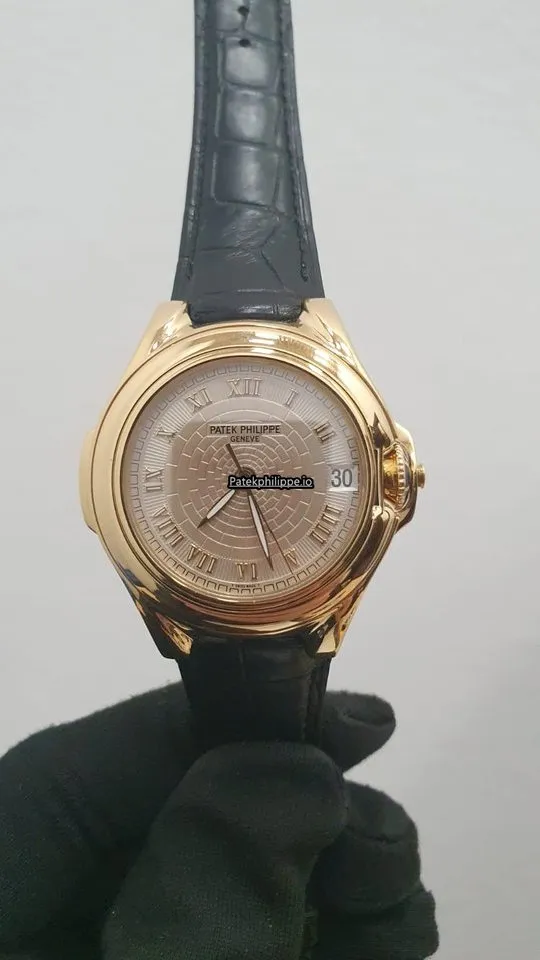 Alternative view of Patek Philippe 5091j 39MM Yellow Gold Case Automatic