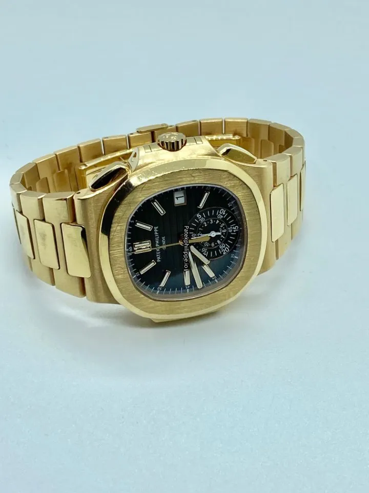 Patek Philippe Nautilus 5980/1r-001 40.5MM Rose Gold Case Automatic